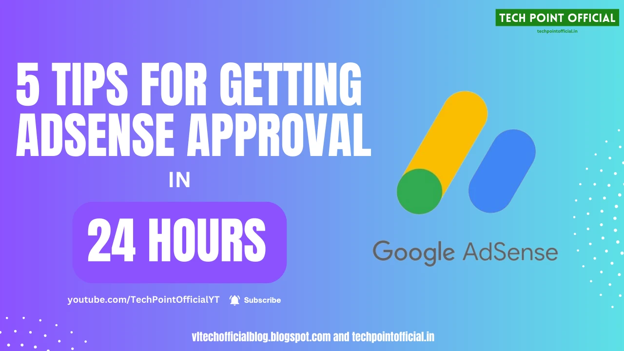 Illustration of AdSense logo with a timer indicating 24 hours