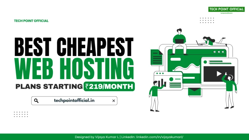 Cheap web hosting India plans comparison showing Premium, Business, and Cloud Startup options